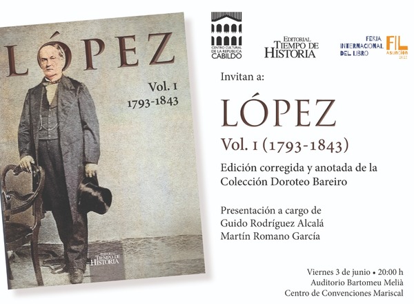 “López” se presentará este viernes en la Feria Internacional del Libro 2022 - .::Agencia IP::.