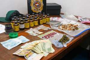 Senad realiza operativo para desbaratar red de distribución de drogas sintéticas y hongos alucinógenos - .::Agencia IP::.
