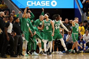Con una épica remontada, Boston se adelanta 1-0 a Warriors en las Finales de NBA