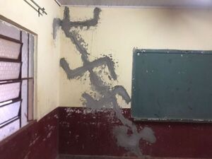 Todo un pabellón está con riesgo de derrumbe en escuela de Hernandarias - La Clave