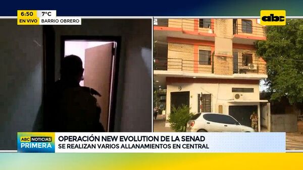 Senad realiza varios allanamientos para desarticular red de distribución de drogas sintéticas - ABC Noticias - ABC Color