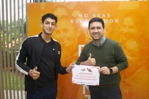 Atleta recibe asistencia de la Secretaría de la Juventud - .::Agencia IP::.