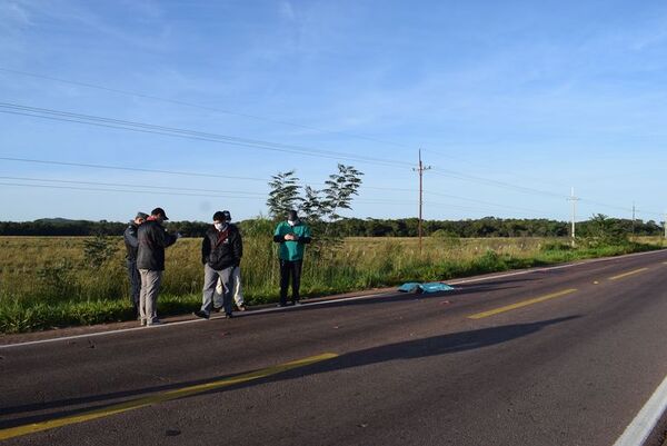 Hallan restos de cuerpo humano cercenado tras accidente de tránsito en Paraguarí - Nacionales - ABC Color