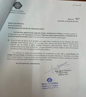 Fiscalía indaga quiénes filtraron datos de salarios de Peña - Nacionales - ABC Color