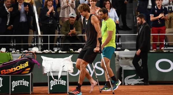 Crónica / Roland Garros: Nadal va por su título 14, tras abandono de Zverev