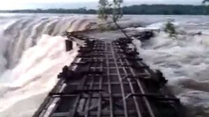 Las Cataratas del Yguazú registran récord de agua