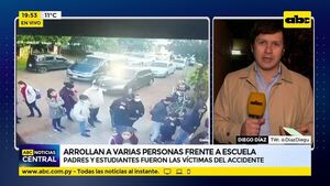 Arrollan a varias personas frente a una escuela de San Antonio - ABC Noticias - ABC Color