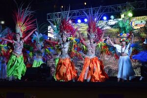 Colorido festival del “Gua’a” convocó a una multitud en Luque - Nacionales - ABC Color