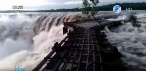 Cierran circuito turístico en Iguazú tras crecida extrema de rio - PARAGUAYPE.COM