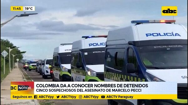Asesinato de Marcelo Pecci: dieron a conocer nombres de los detenidos - ABC Noticias - ABC Color