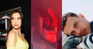 La Nación / ¿Son pareja? Arón Piper y Dua Lipa juntos en Madrid