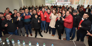Candidatos de Honor Colorado inician recorrido con gran apoyo en Caazapá - Noticiero Paraguay