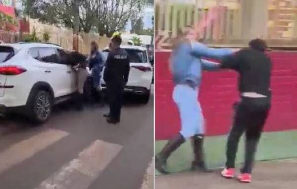Crónica / [VÍDEO] Oiko la jepilla: "bajate perra de mierda"