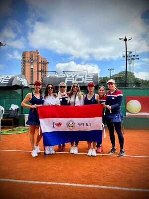 Paraguay, el mejor en +30 y +40 en el Sudamericano de Veteranas de Tenis - Polideportivo - ABC Color