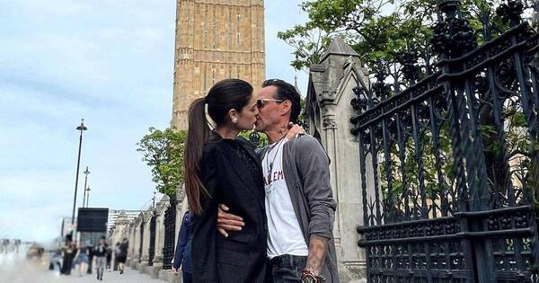La Nación / Nadia Ferreira y Marc Anthony, enamorados en Londres