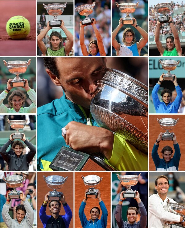 Diario HOY | De 2005 a 2022, las 14 finales ganadas por Nadal en Roland Garros