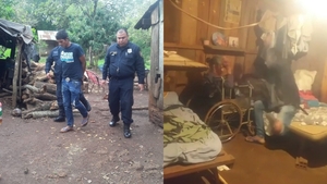 Detienen a hombre por maltratar a su madre que está en silla de ruedas