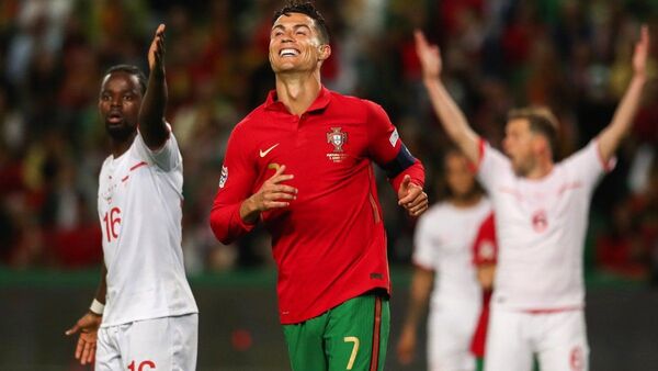 Cristiano devora a Suiza