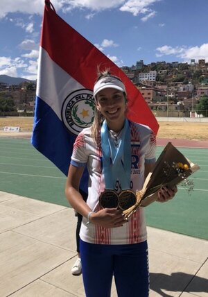 Ana Paula Argüello y César Almirón ganan medallas en Bolivia