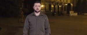 Zelensky visita tropas en el sureste de Ucrania