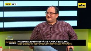 Abogado Ricardo Preda, defensor del exministro Rody Godoy sobre Multimillonario desvío en el MAG - ABC Noticias - ABC Color