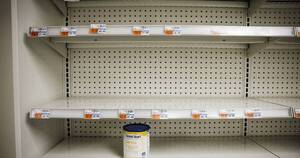 La Nación / EEUU afronta una inédita escasez de leche infantil