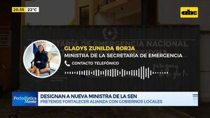 Designan a nueva ministra de la SEN: Pretende fortalecer alianza con gobiernos locales - Periodísticamente - ABC Color