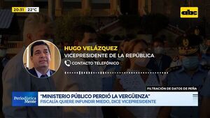 Hugo Velázquez se despacha contra la Fiscalía: “El ministerio público busca infundir temor” - Periodísticamente - ABC Color