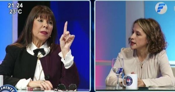 Diputada enloquece ante ex ministra en debate político: “A mí no me vas a tratar de payasa”, he’i (VIDEO)