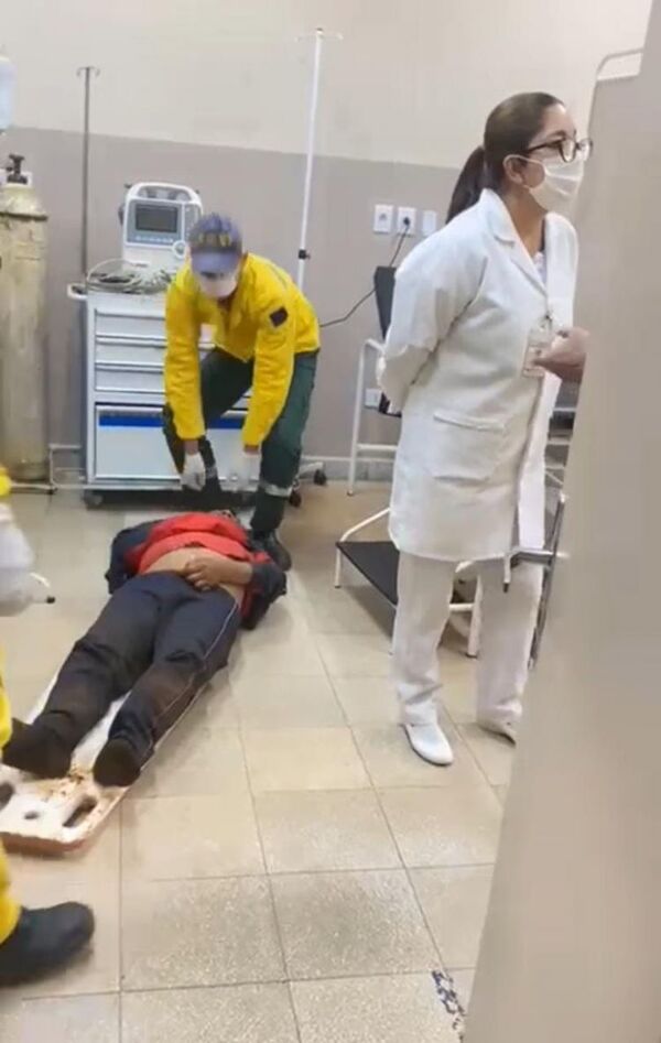 Una vez más, en el hospital de Minga Guazú rechazan a pacientes auxiliados por bomberos