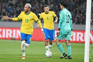 Brasil derrotó a Japón en Tokyo con un gol de Neymar - Fútbol Internacional - ABC Color