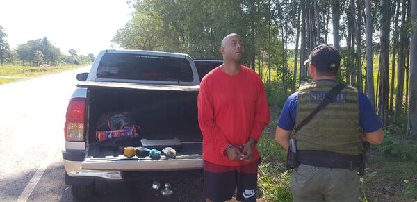 Fiscala pide prisión de brasileño detenido con marihuana en Bella Vista Norte - Policiales - ABC Color