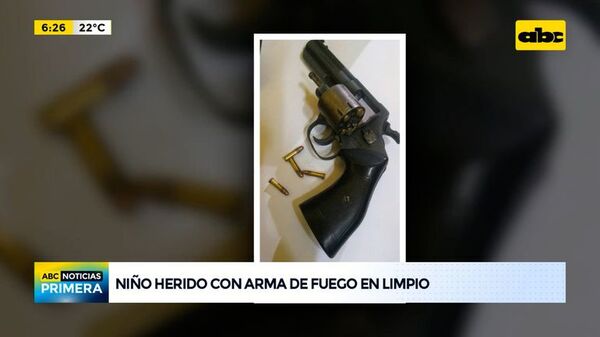 Limpio: hieren de un balazo a un niño de nueve años - ABC Noticias - ABC Color