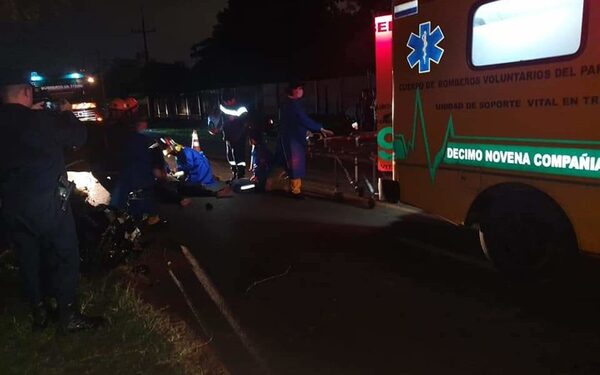 Accidente fatal en Ypané: Fallecieron dos motociclistas