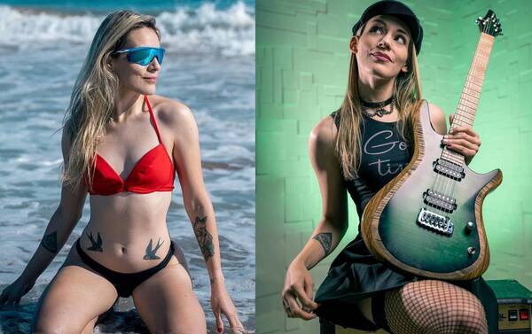 Crónica / [VIDEO] La guitarrista hot que deslumbra en redes...¿apunta a ser Miss?