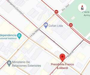Diario HOY | Bloqueado un tramo de Presidente Franco por manifestaciones