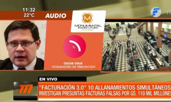 Investigan presuntas facturas falsas por G. 110 mil millones | Telefuturo