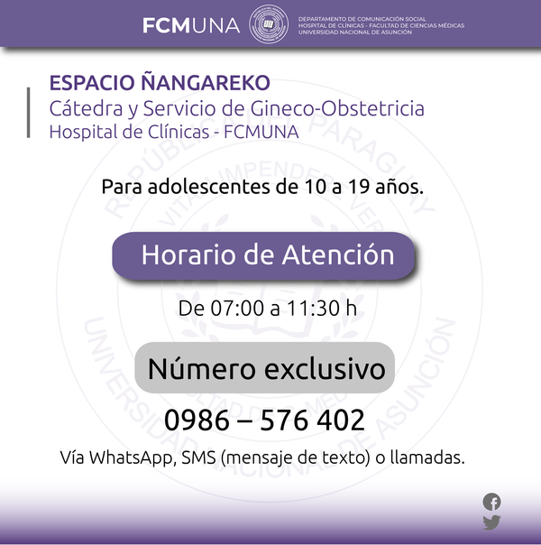 Diario HOY | Espacio Ñangareko de Clínicas ofrece servicio integral para las adolescentes