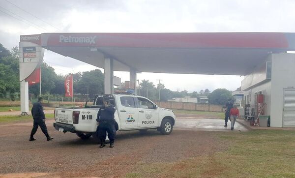 Juan E. O’Leary: motochorros roban dinero de una gasolinera - ABC en el Este - ABC Color