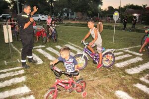 Bomberos emprenden educación vial a escolares de Pirayú - Nacionales - ABC Color