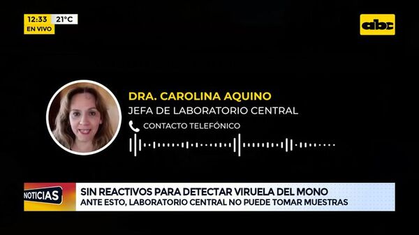 Salud: sin reactivos para detectar viruela del mono - ABC Noticias - ABC Color