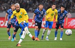 Neymar da a Brasil una sufrida victoria ante Japón