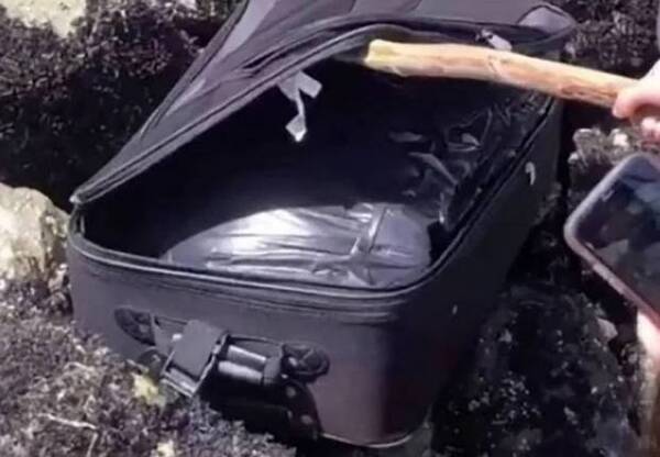 Crónica / ¡Ndesapature! Encontraron una valija con un ¡cadáver! adentro