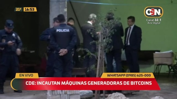 CDE: Incautan máquinas generadoras de Bitcoins - C9N