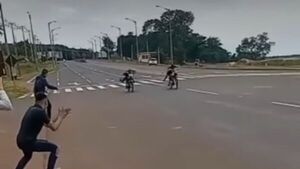 Carreras clandestinas en Encarnación se repiten cada fin de semana, advierten