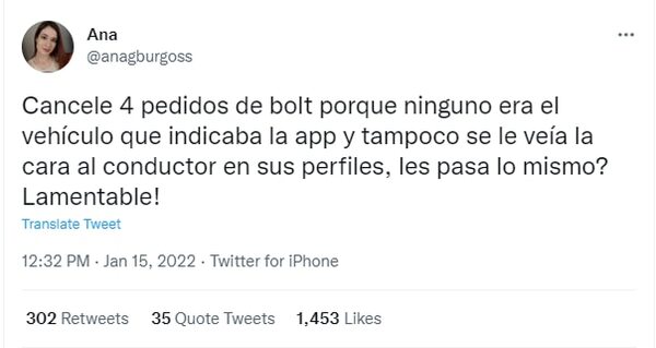 Acoso en Bolt: Concejal de Asunción pide tener registro de todos los conductores - Nacionales - ABC Color