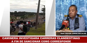 PATRULLA CAMINERA AUMENTARÁ CONTROLES CONTRA CARRERAS CLANDESTINAS