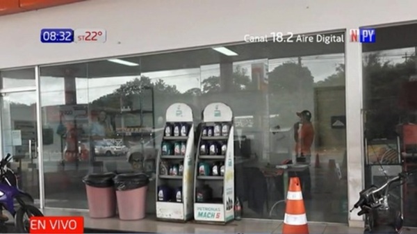 Asaltan una gasolinera de Ñemby - PARAGUAYPE.COM