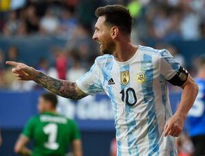Messi se acerca al podio histórico de goleadores con las selecciones - Fútbol - ABC Color