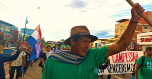 Federación Campesina se moviliza a nivel país hoy - Noticiero Paraguay
